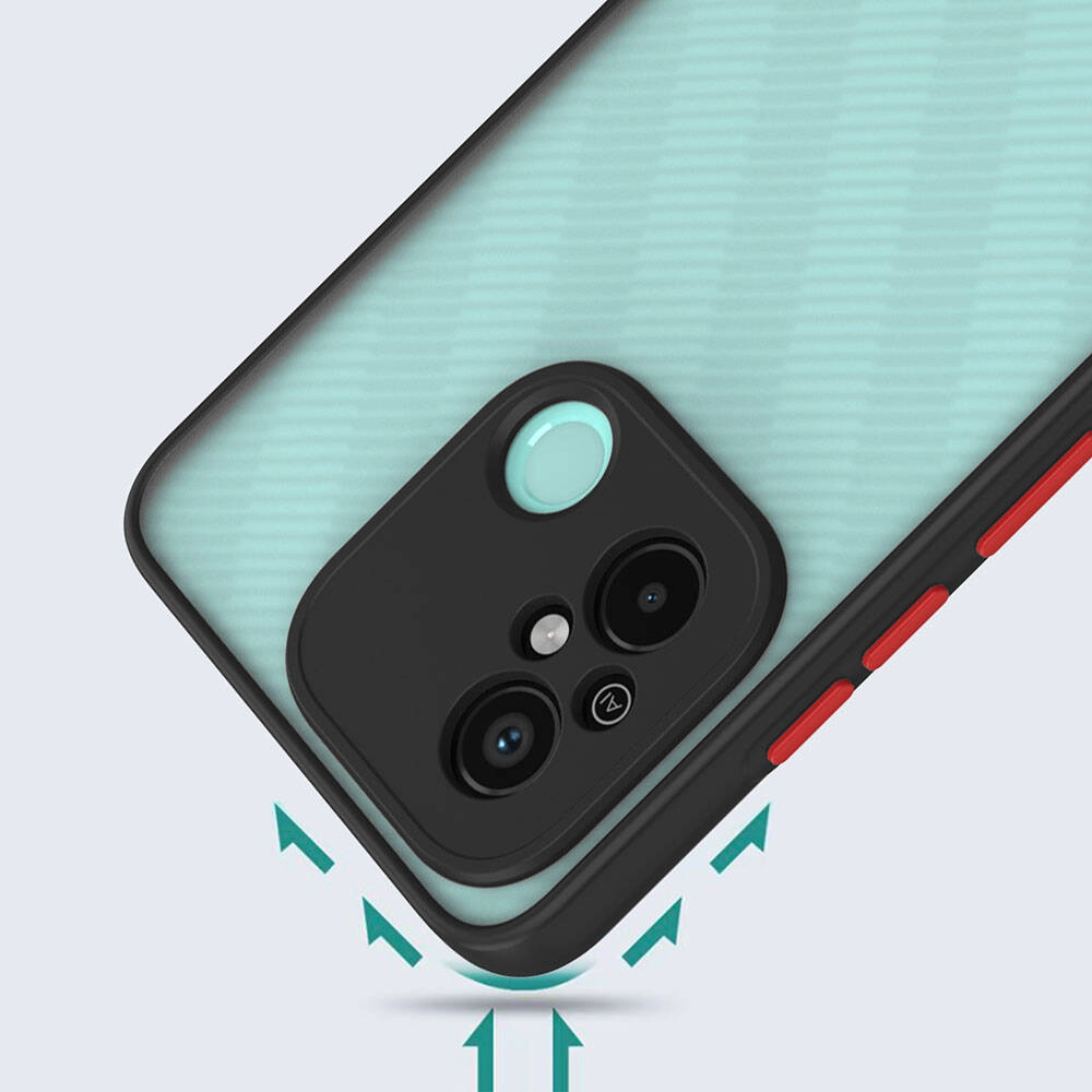 Xiaomi Uyumlu  Redmi 12C Kılıf Zore Hux Kapak