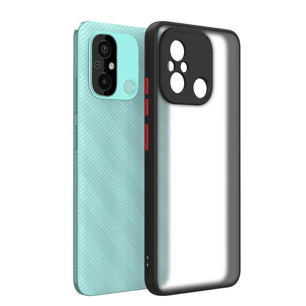 Xiaomi Uyumlu  Redmi 12C Kılıf Zore Hux Kapak