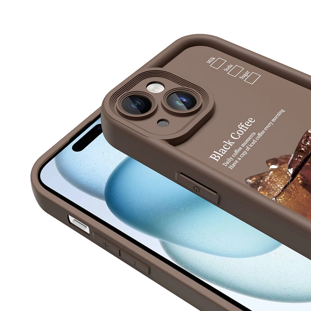 iPhone Uyumlu 13 Kılıf Kamera Korumalı Baskılı Arka Yüzey Zore Klas Kapak