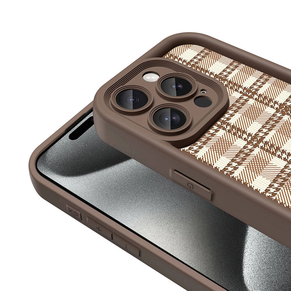 iPhone Uyumlu 15 Pro Max Kılıf Kamera Korumalı Baskılı Arka Yüzey Zore Klas Kapak