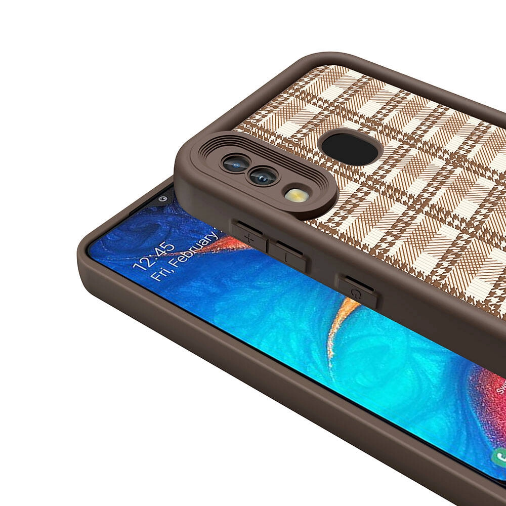 Galaxy Uyumlu A20 Kılıf Kamera Korumalı Baskılı Arka Yüzey Zore Klas Kapak