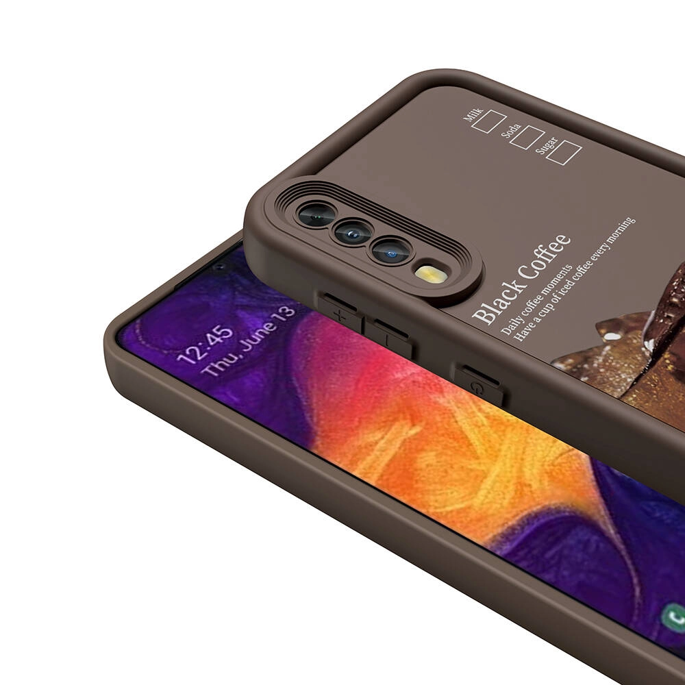 Galaxy Uyumlu A50 Kılıf Kamera Korumalı Baskılı Arka Yüzey Zore Klas Kapak