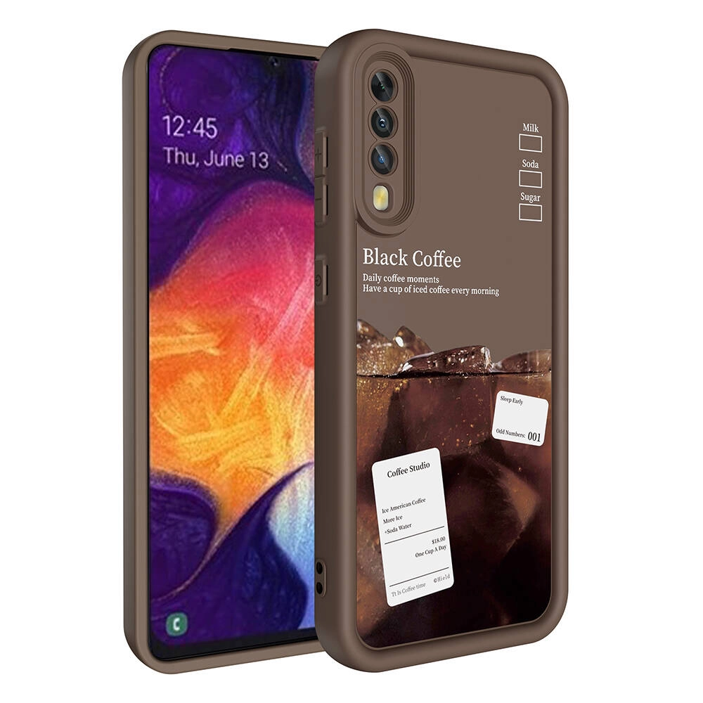Galaxy Uyumlu A70 Kılıf Kamera Korumalı Baskılı Arka Yüzey Zore Klas Kapak