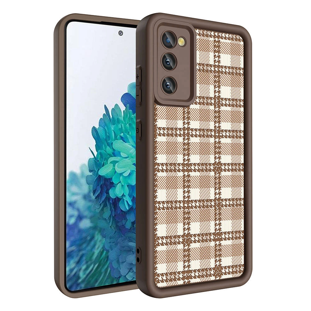 Galaxy Uyumlu S20 FE Kılıf Kamera Korumalı Baskılı Arka Yüzey Zore Klas Kapak