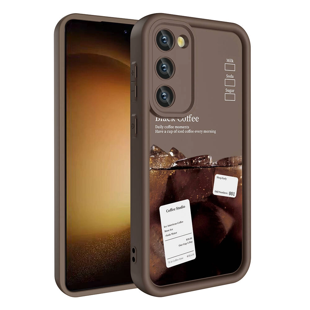 Galaxy Uyumlu S23 Kılıf Kamera Korumalı Baskılı Arka Yüzey Zore Klas Kapak