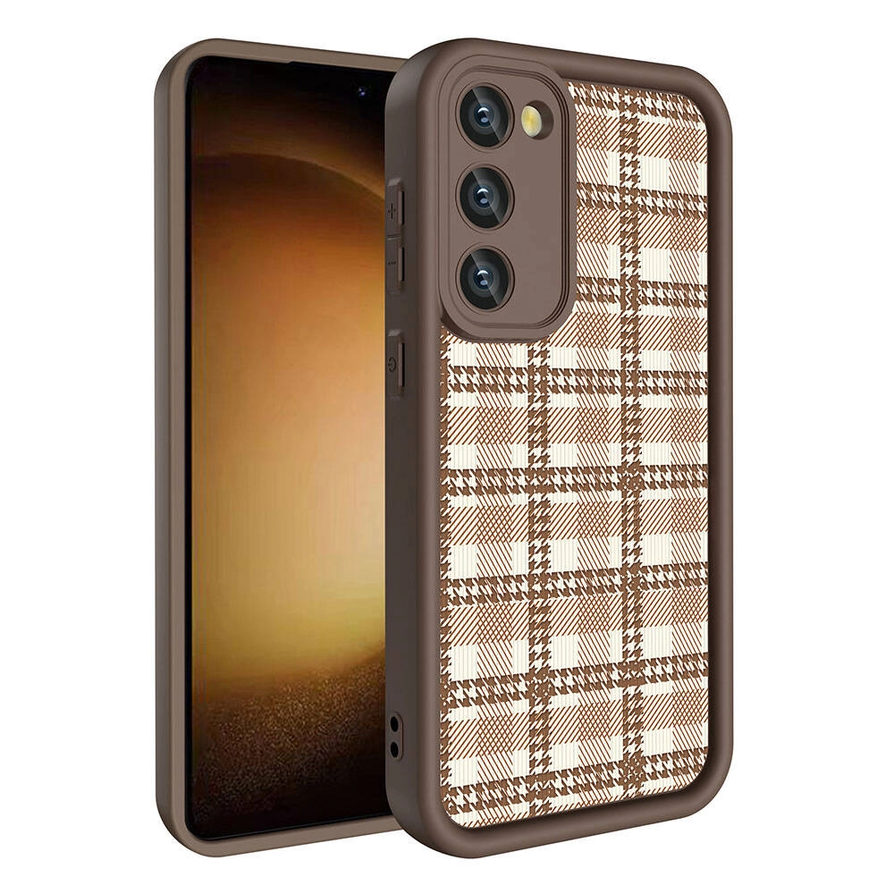Galaxy Uyumlu S23 Kılıf Kamera Korumalı Baskılı Arka Yüzey Zore Klas Kapak