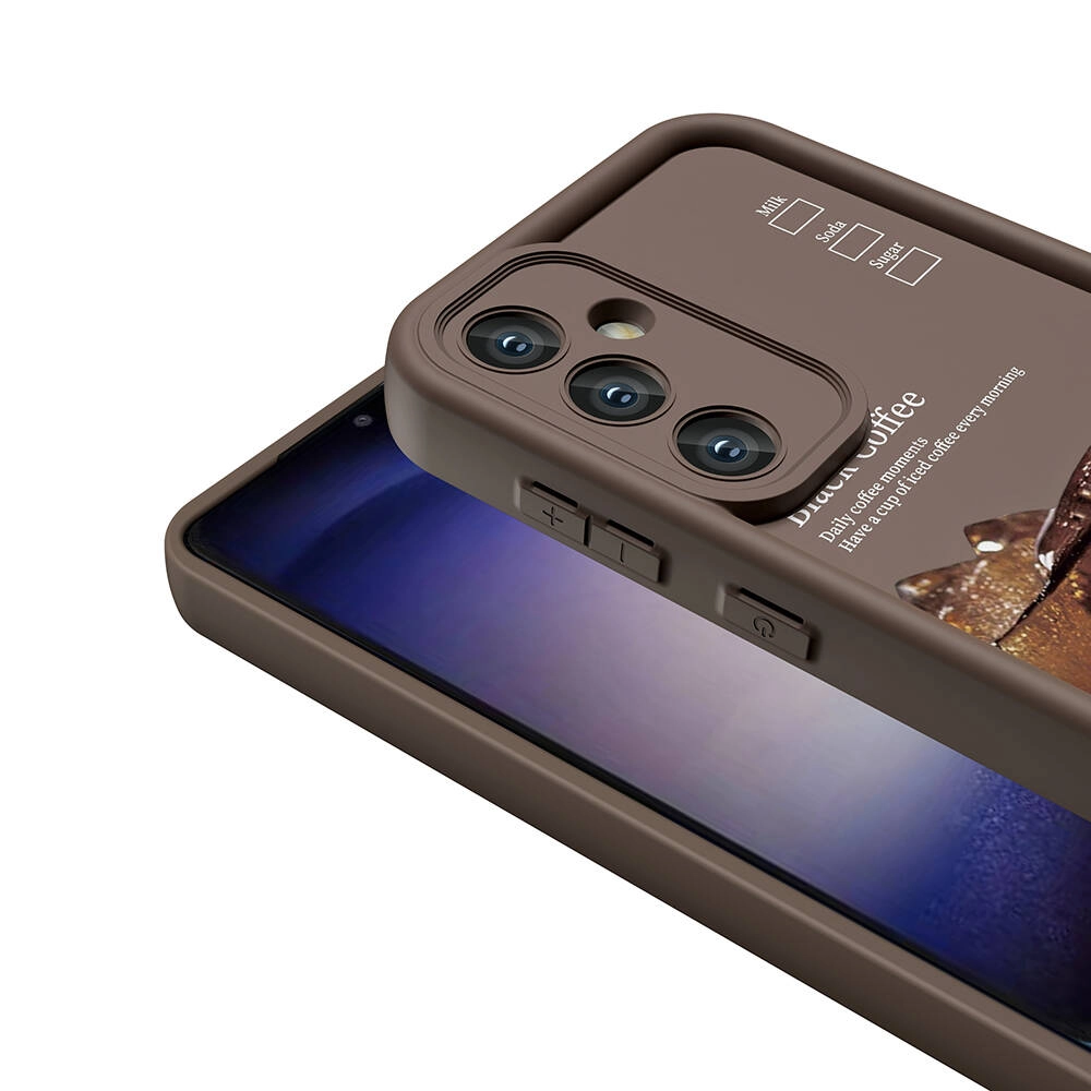 Galaxy Uyumlu S23 FE Kılıf Kamera Korumalı Baskılı Arka Yüzey Zore Klas Kapak
