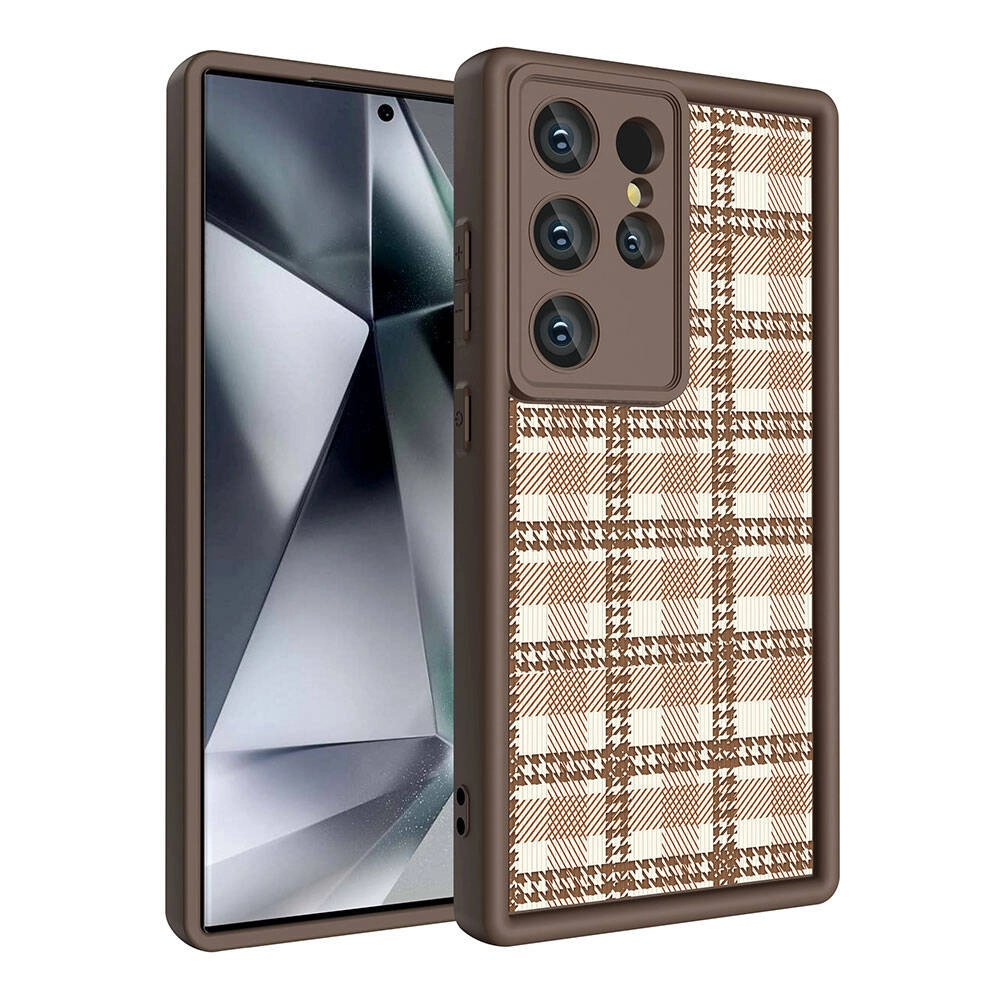 Galaxy Uyumlu S24 Ultra Kılıf Kamera Korumalı Baskılı Arka Yüzey Zore Klas Kapak