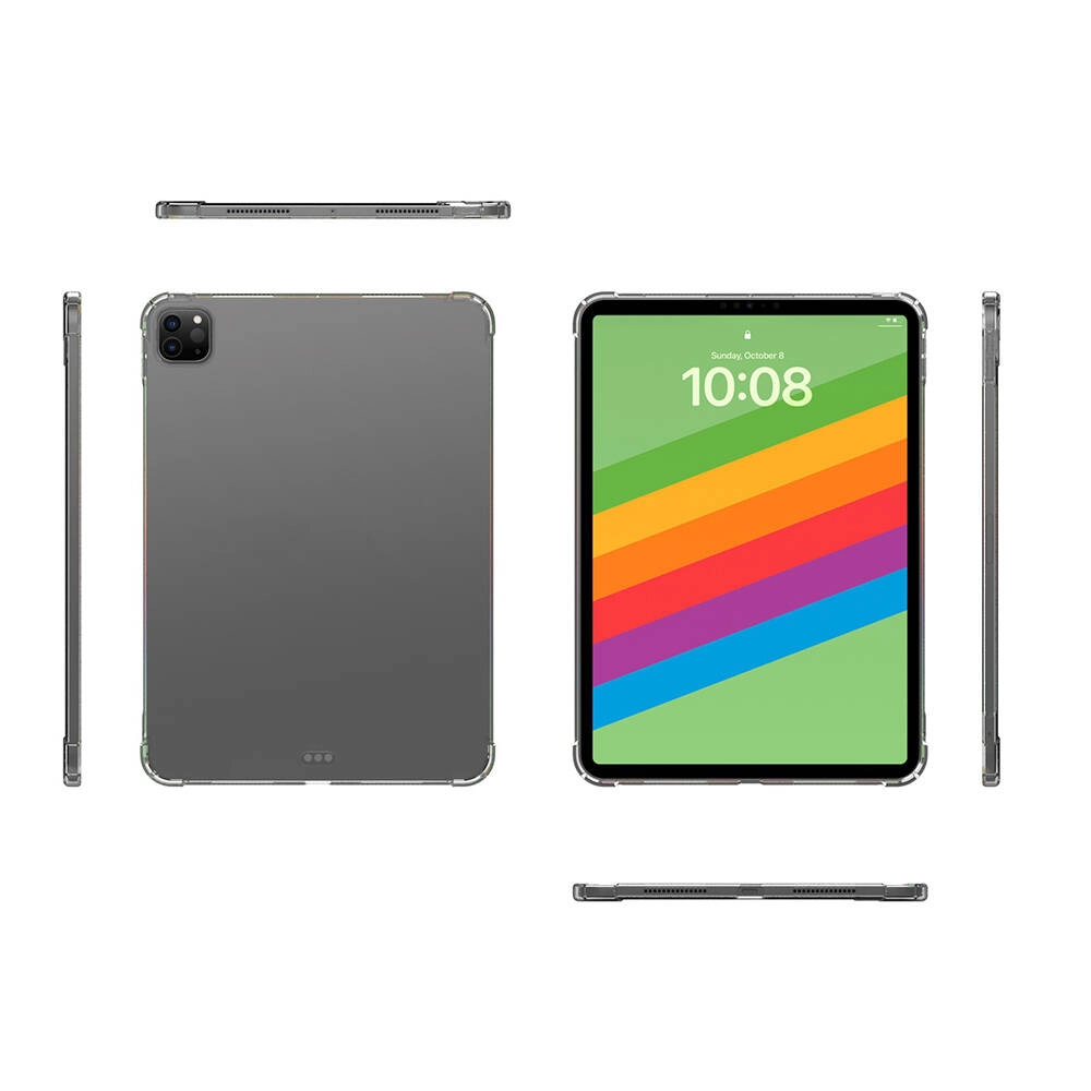 iPad Uyumlu Pro 13 2024 Kılıf Zore Tablet Nitro Anti Shock Silikon Kapak