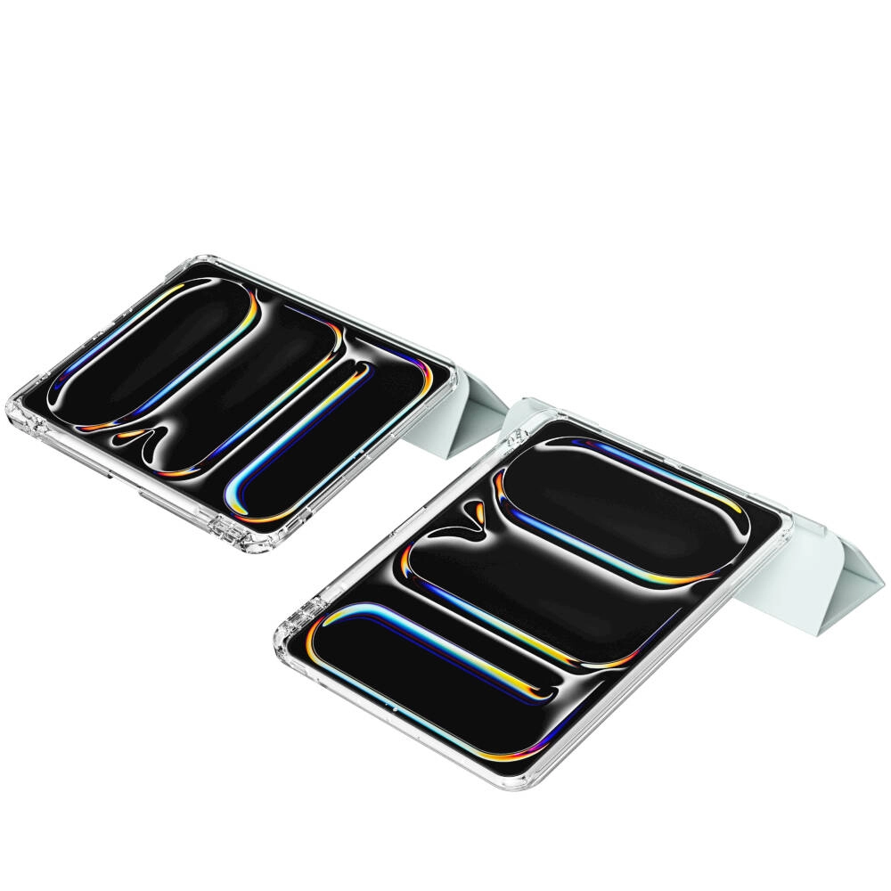 ​​  iPad Uyumlu Pro 13 2024 Kılıf Magnetik Ayrılabilen Airbagli Zore Sliding Tablet Kılıfı