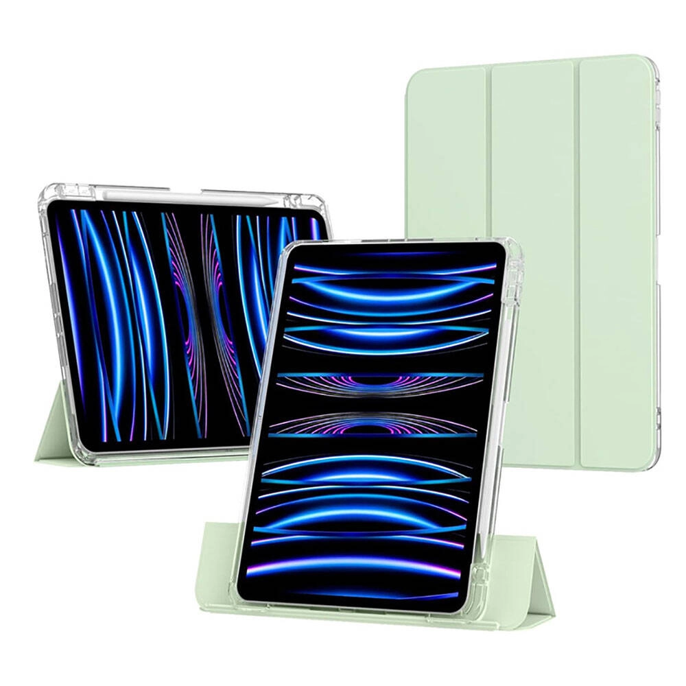 ​  iPad Uyumlu Air 11 2024 Kılıf Magnetik Ayrılabilen Airbagli Zore Sliding Tablet Kılıfı