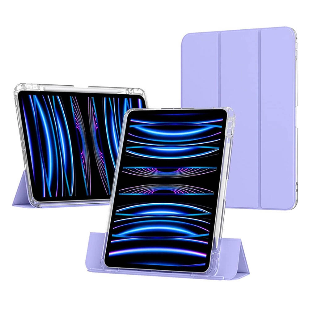 ​  iPad Uyumlu Air 11 2024 Kılıf Magnetik Ayrılabilen Airbagli Zore Sliding Tablet Kılıfı