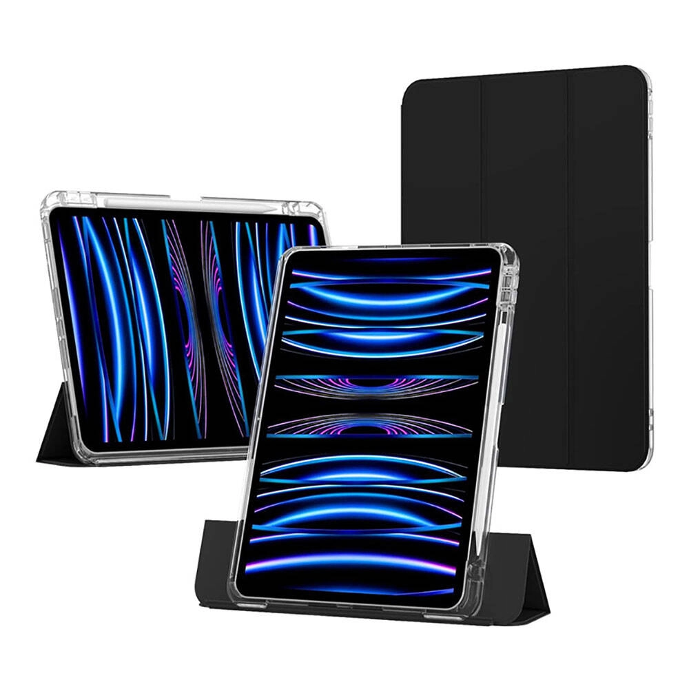 ​  iPad Uyumlu Air 11 2024 Kılıf Magnetik Ayrılabilen Airbagli Zore Sliding Tablet Kılıfı