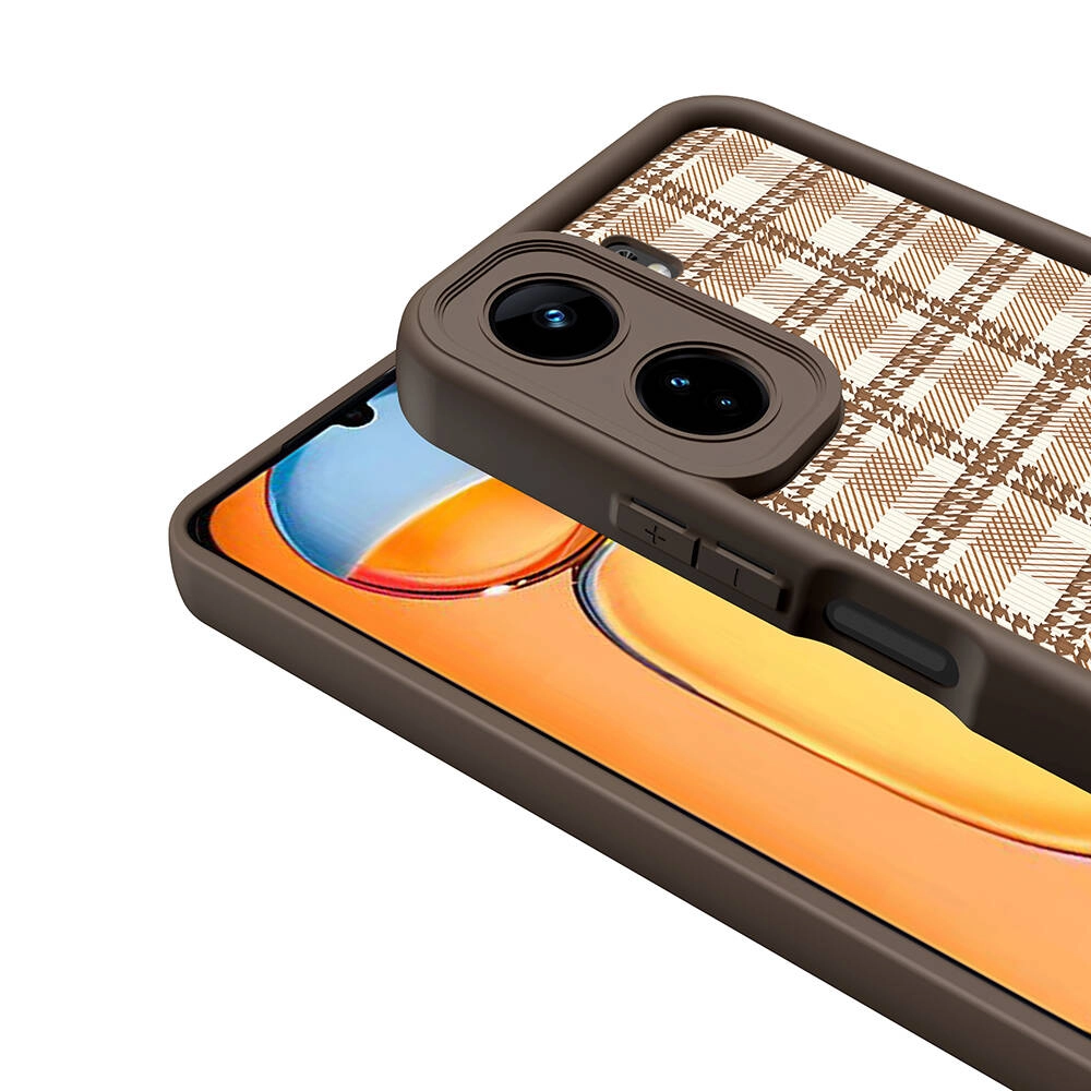 Xiaomi Uyumlu  Poco C65 Kılıf Kamera Korumalı Baskılı Arka Yüzey Zore Klas Kapak