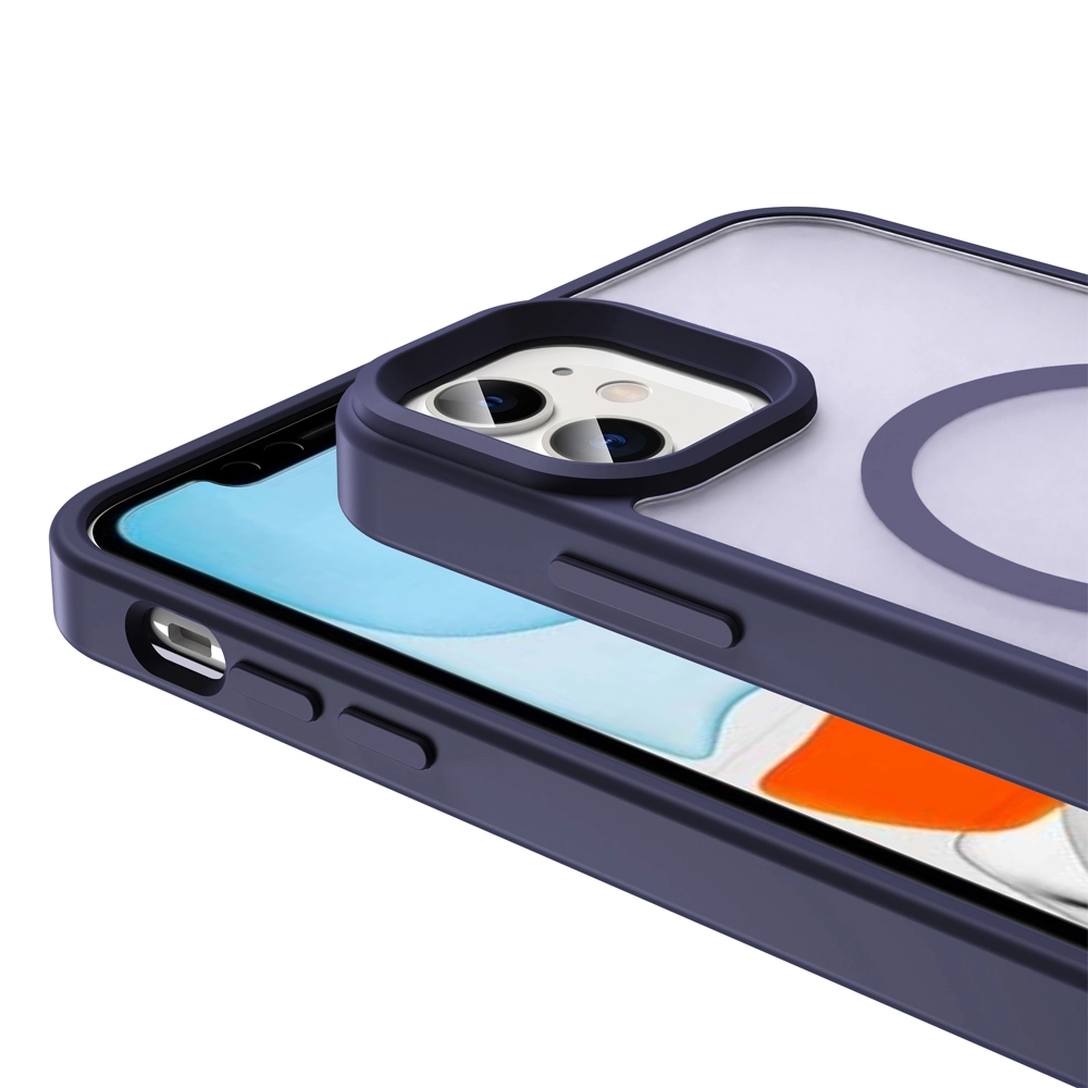 iPhone Uyumlu 11 Kılıf M-safe Şarj Özellikli Mat Arka Yüzey Zore Sio Kapak