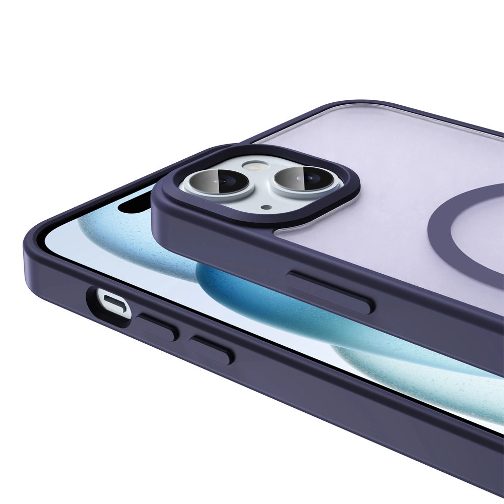 iPhone Uyumlu 14 Kılıf M-safe Şarj Özellikli Mat Arka Yüzey Zore Sio Kapak