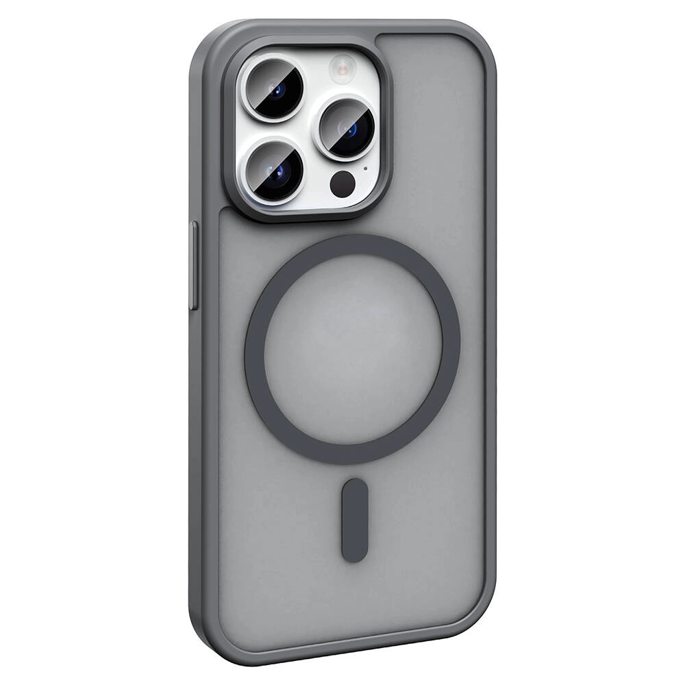 iPhone Uyumlu 14 Pro Kılıf M-safe Şarj Özellikli Mat Arka Yüzey Zore Sio Kapak
