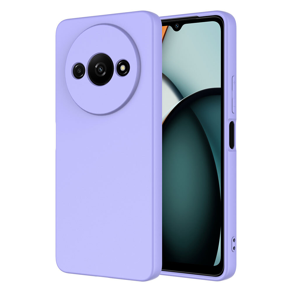 Xiaomi Uyumlu  Redmi A3 4G 2024 Kılıf Zore Mara Lansman Kapak-Lila