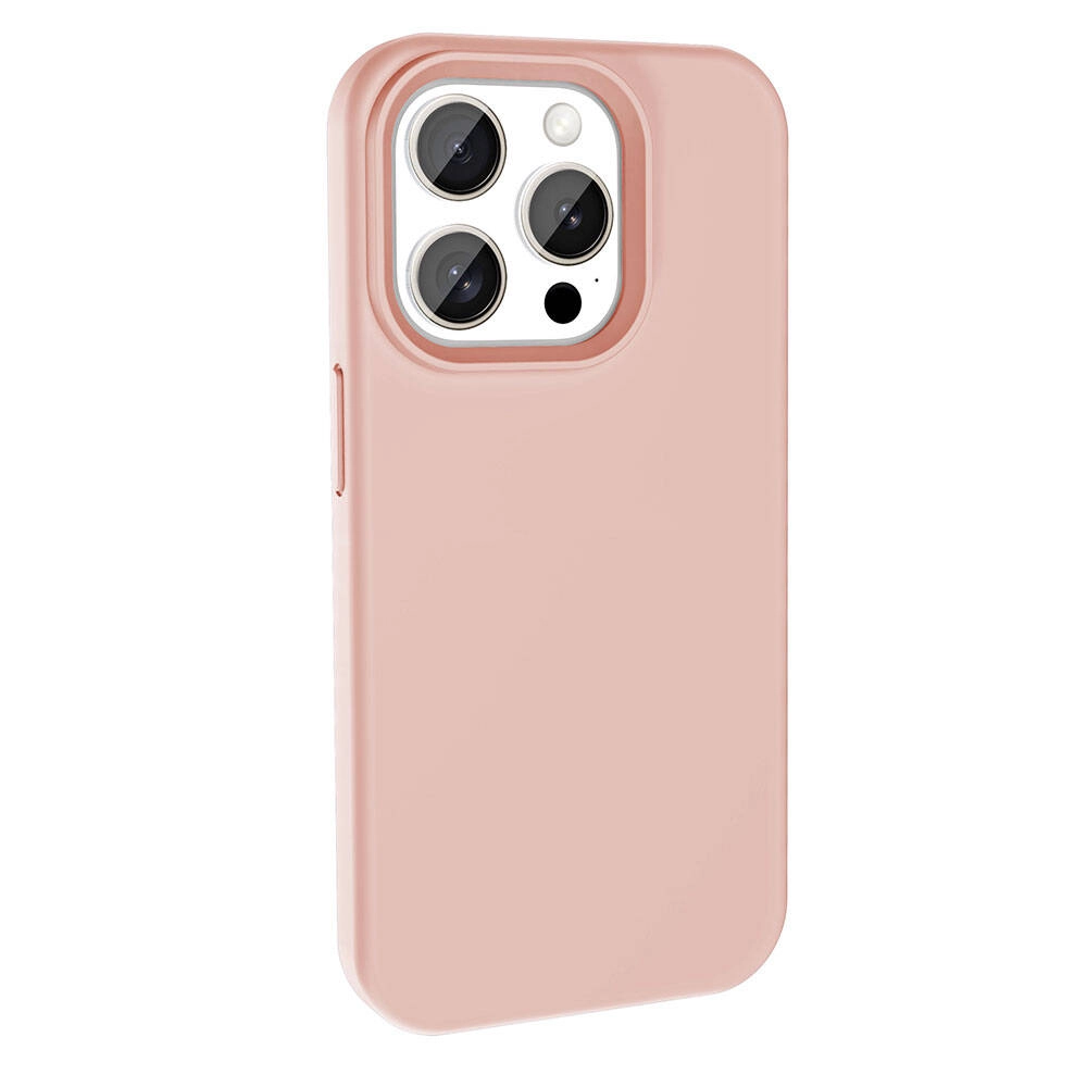 iPhone Uyumlu 15 Pro Kılıf M-safe Şarj Özellikli Sıvı Teknolojili Silinebilir Sert Zore Kivi Kapak