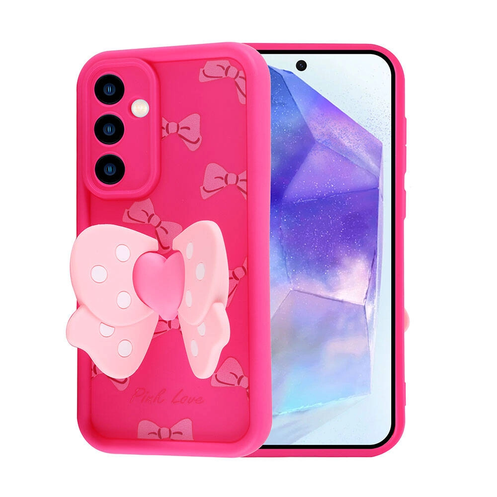 Galaxy Uyumlu A35 Kılıf Kamera Korumalı Figür Tasarımlı Zore Kapya Kapak