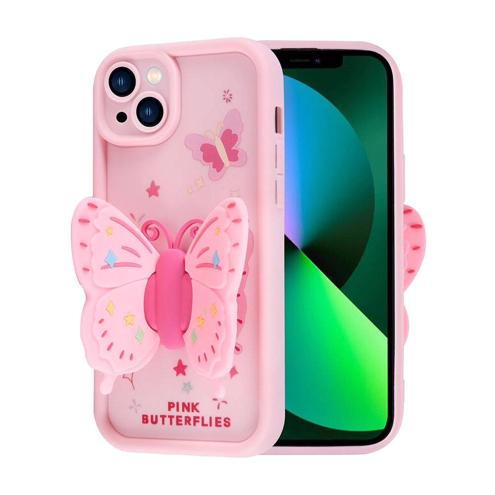 iPhone Uyumlu 13 Kılıf Kamera Korumalı Figür Tasarımlı Zore Kapya Kapak