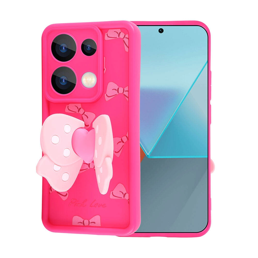Xiaomi Uyumlu  Poco M6 Pro 4G Kılıf Kamera Korumalı Figür Tasarımlı Zore Kapya Kapak