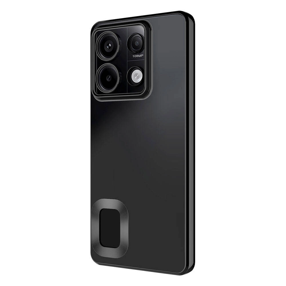 Xiaomi Uyumlu  Redmi Note 13 4G Kılıf Kamera Korumalı Logo Gösteren Zore Omega Kapak