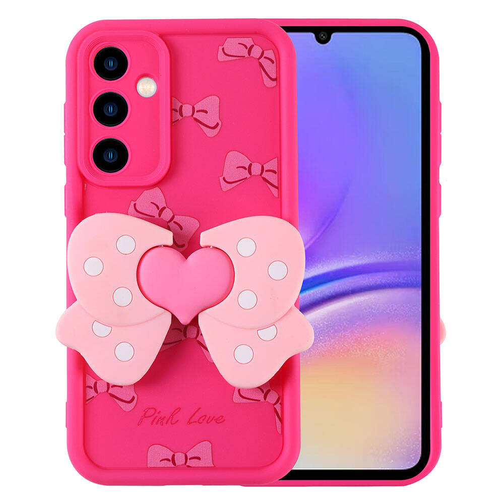 Galaxy Uyumlu A05S Kılıf Kamera Korumalı Figür Tasarımlı Zore Kapya Kapak