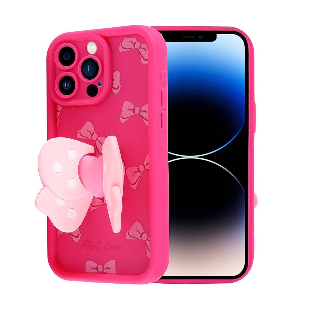 iPhone Uyumlu 14 Pro Kılıf Kamera Korumalı Figür Tasarımlı Zore Kapya Kapak