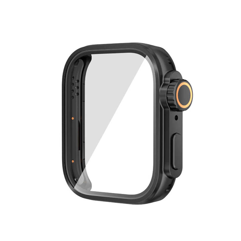 Huawei Uyumlu Watch Fit 3 to   Watch Ultra 49mm Kasa Dönüştürücü ve Ekran Koruyucu Zore Watch Gard 33-Siyah