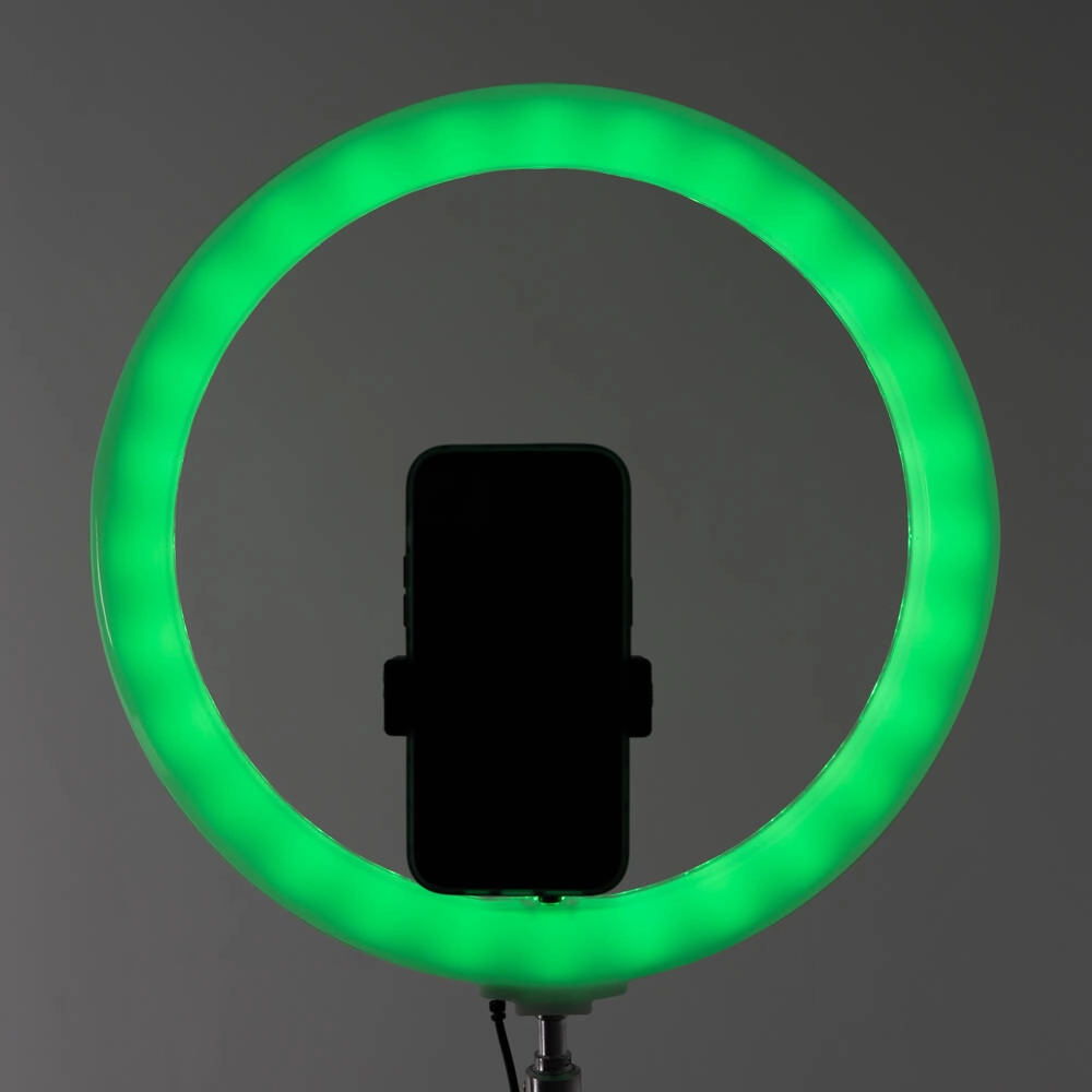Zore 3D-36 36cm Canlı Yayın ve Ambiyans RGB Led Ring Light