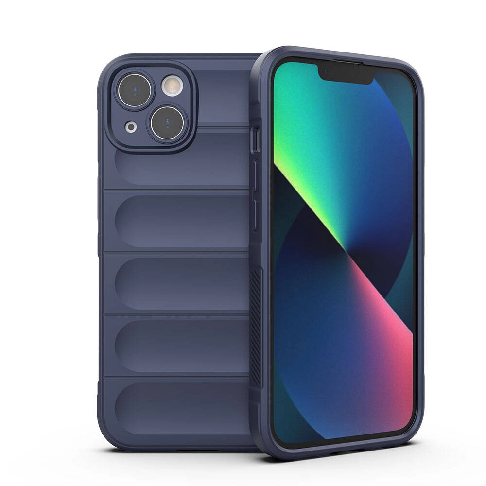 iPhone Uyumlu 13 Kılıf Esnek TPU Oyuklu Arka Yüzey Tasarımlı Zore Etnik Silikon Kapak