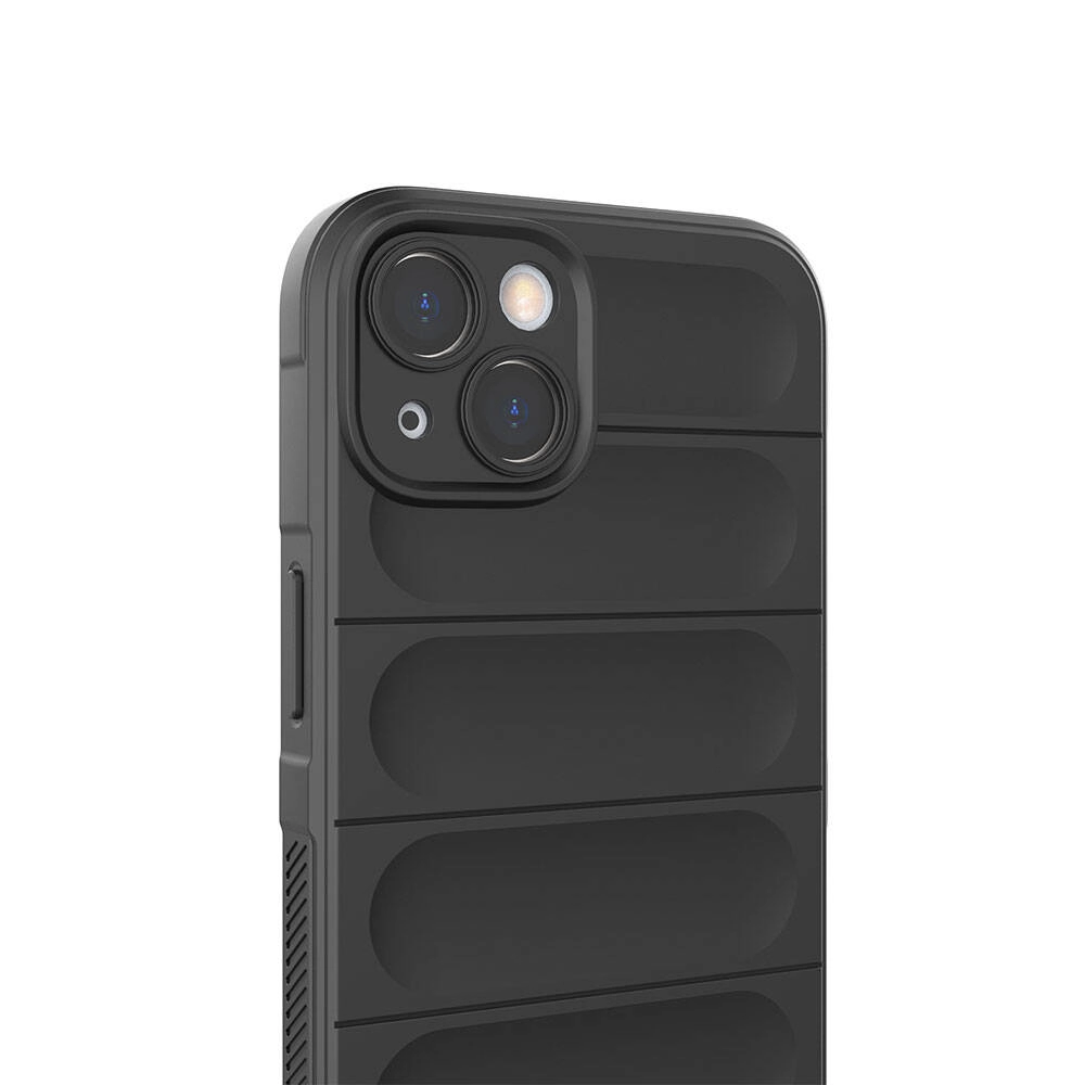 iPhone Uyumlu 13 Kılıf Esnek TPU Oyuklu Arka Yüzey Tasarımlı Zore Etnik Silikon Kapak