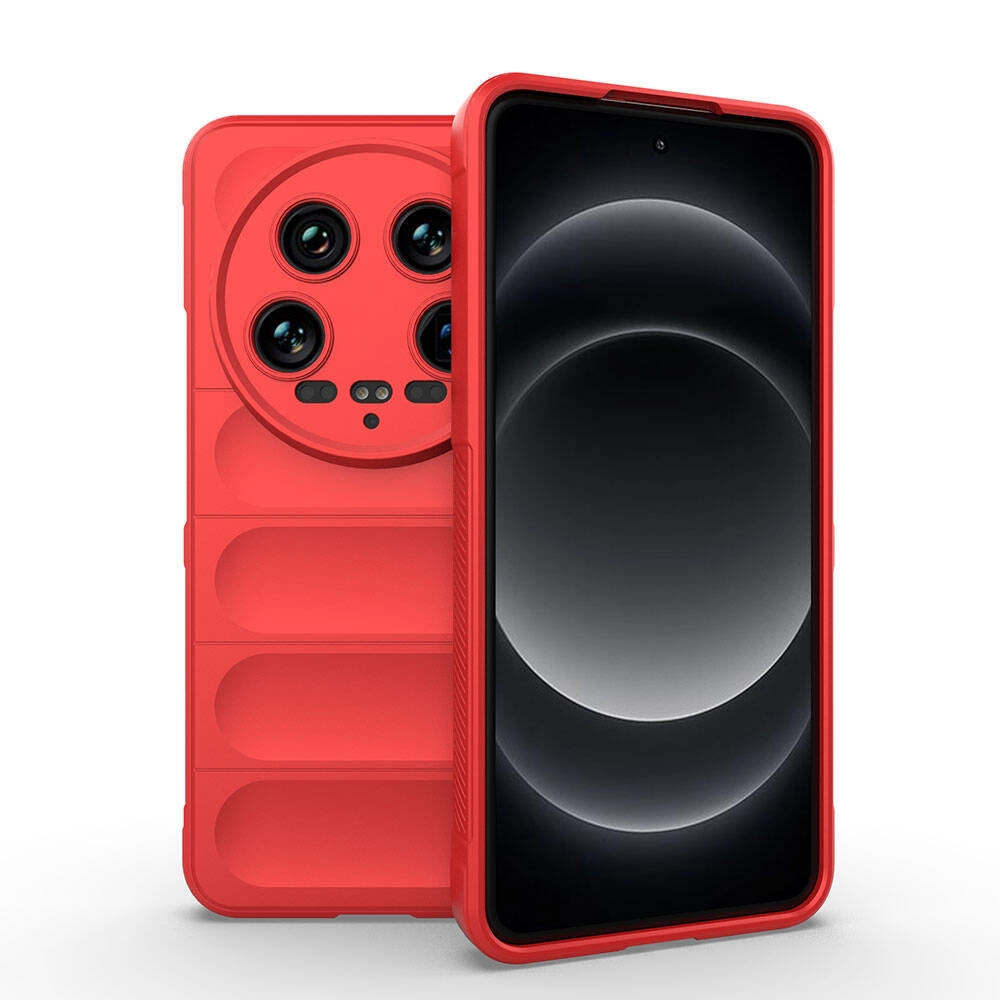 Xiaomi Uyumlu  Mi 14 Ultra Kılıf Esnek TPU Oyuklu Arka Yüzey Tasarımlı Zore Etnik Silikon Kapak