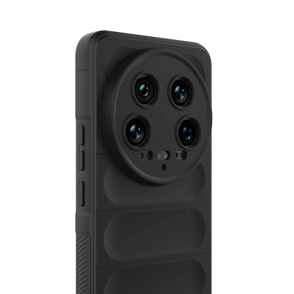 Xiaomi Uyumlu  Mi 14 Ultra Kılıf Esnek TPU Oyuklu Arka Yüzey Tasarımlı Zore Etnik Silikon Kapak
