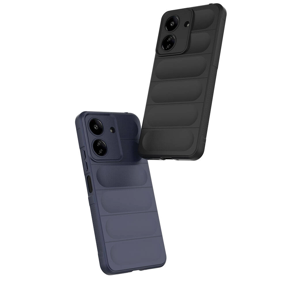 Xiaomi Uyumlu  Redmi 13C Kılıf Esnek TPU Oyuklu Arka Yüzey Tasarımlı Zore Etnik Silikon Kapak