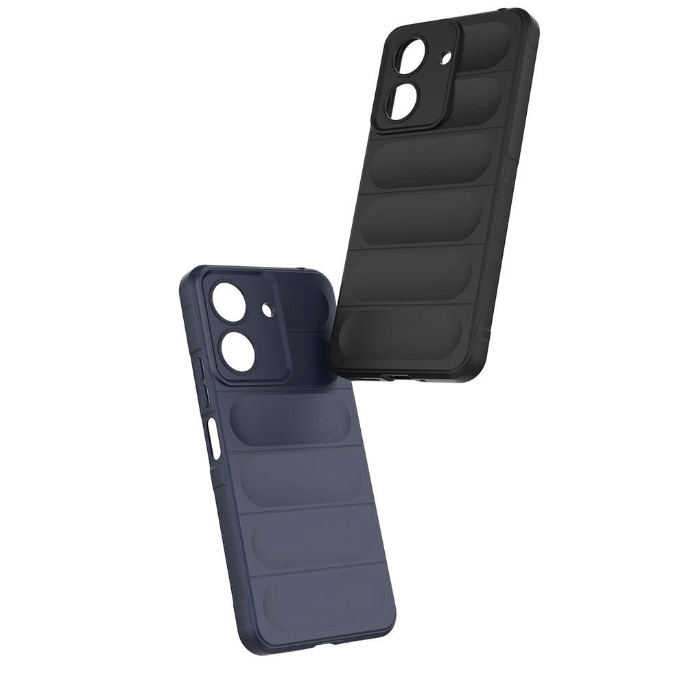 Xiaomi Uyumlu  Redmi 13C Kılıf Esnek TPU Oyuklu Arka Yüzey Tasarımlı Zore Etnik Silikon Kapak