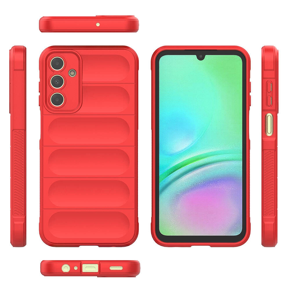 Galaxy Uyumlu A15 Kılıf Esnek TPU Oyuklu Arka Yüzey Tasarımlı Zore Etnik Silikon Kapak