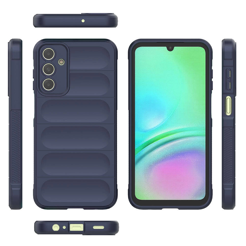 Galaxy Uyumlu A15 Kılıf Esnek TPU Oyuklu Arka Yüzey Tasarımlı Zore Etnik Silikon Kapak