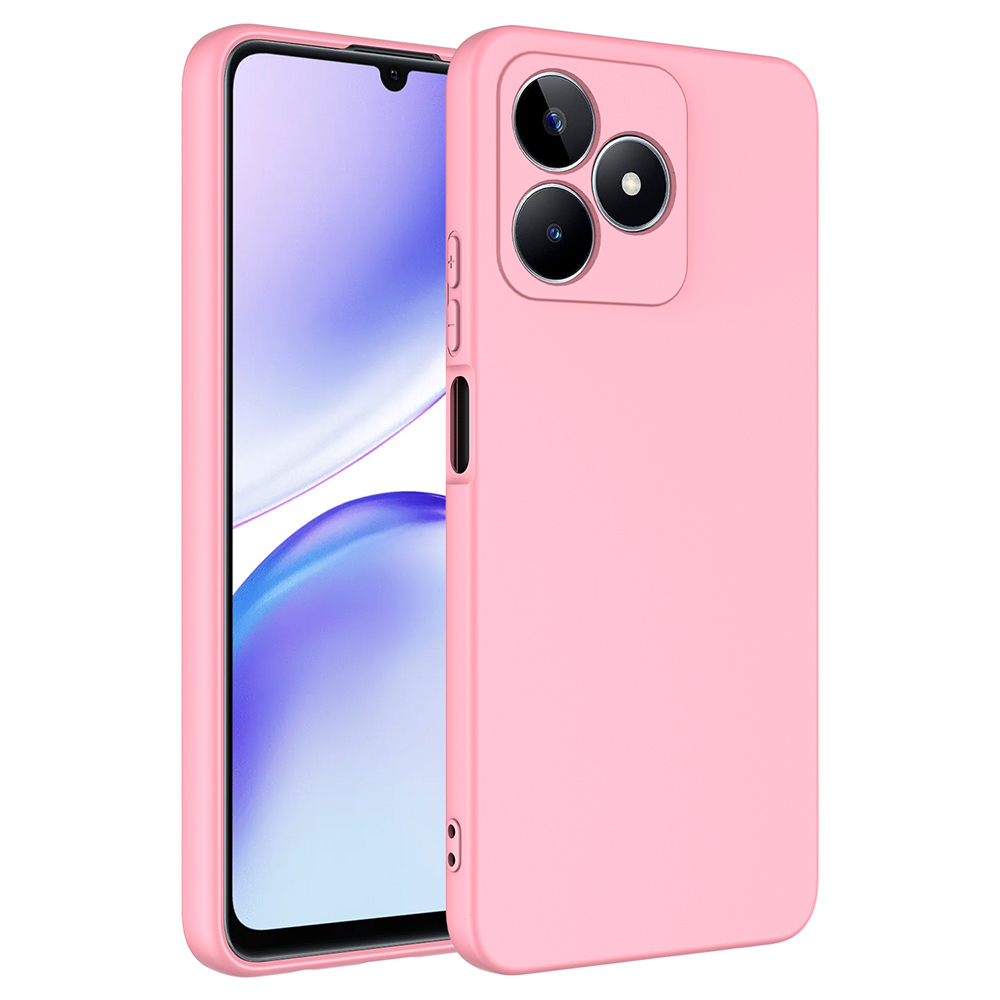 Realme Note 50 Kılıf Zore Mara Lansman Kapak-Pembe açık