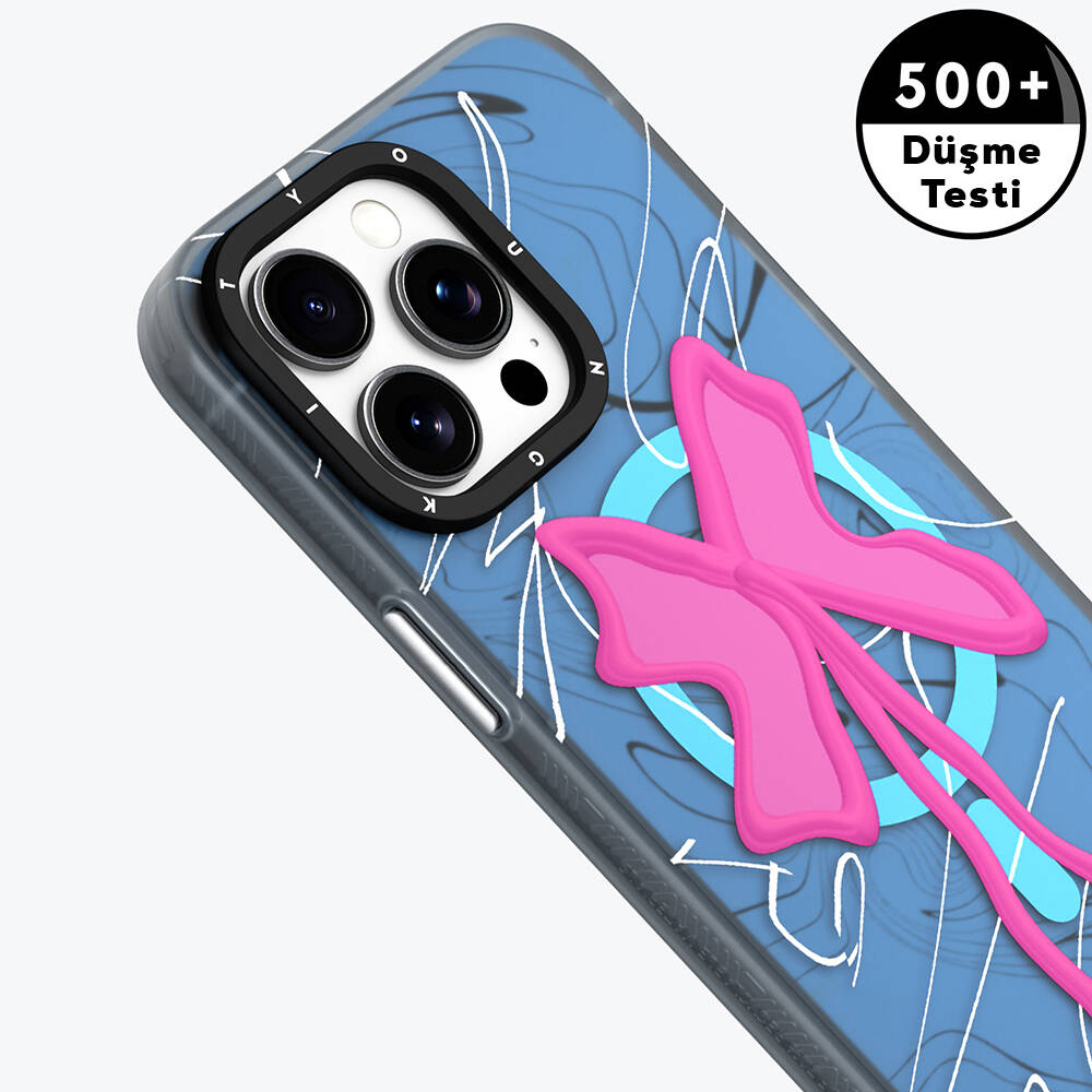 iPhone Uyumlu 14 Pro Max Kılıf Magsafe Şarj Özellikli Youngkit Anti-Trend Serisi Kapak