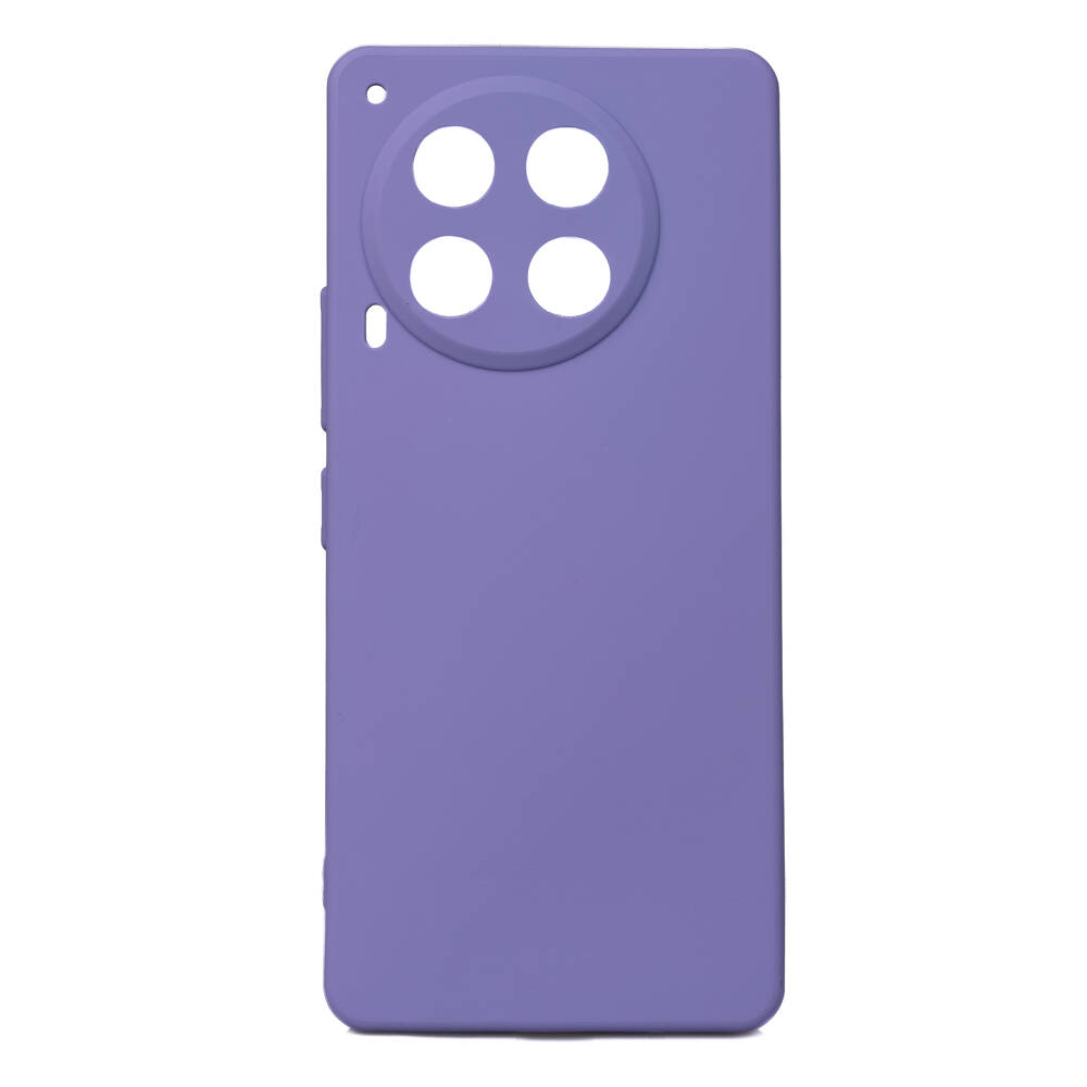 Tecno Camon 30 Kılıf Zore Biye Silikon-Lila