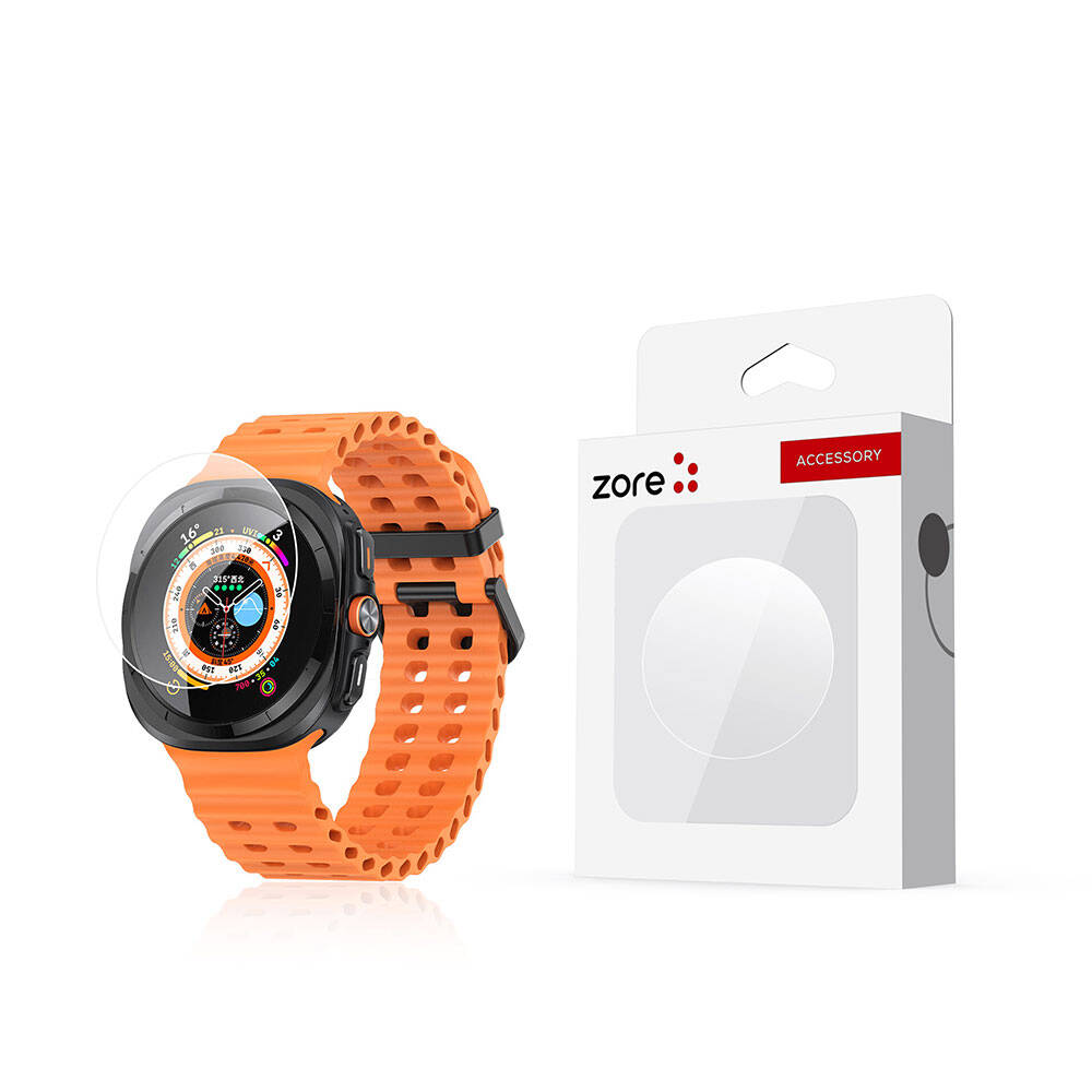 Galaxy Uyumlu Watch 7 Ultra Zore PMMA Pet Saat Ekran Koruyucu