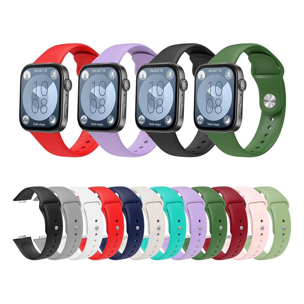 Huawei Uyumlu Watch Fit 3 KRD-11 22mm Silikon Kordon