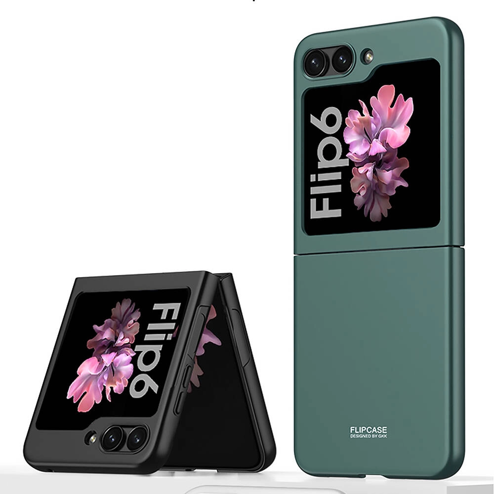 Galaxy Uyumlu Z Flip 6 Kılıf Zore Sert Kıpta Kapak