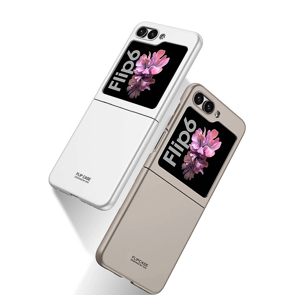 Galaxy Uyumlu Z Flip 6 Kılıf Zore Sert Kıpta Kapak