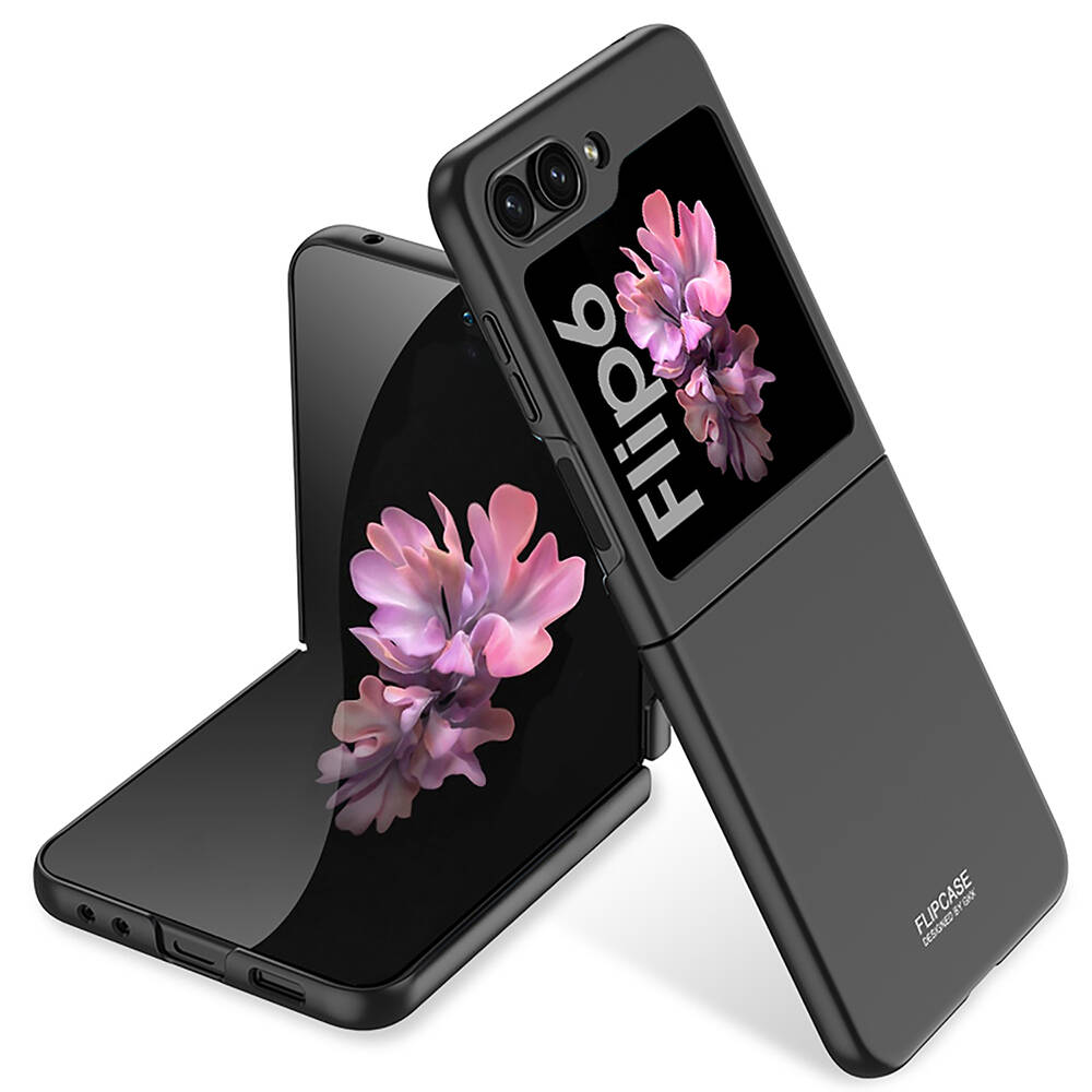 Galaxy Uyumlu Z Flip 6 Kılıf Zore Sert Kıpta Kapak