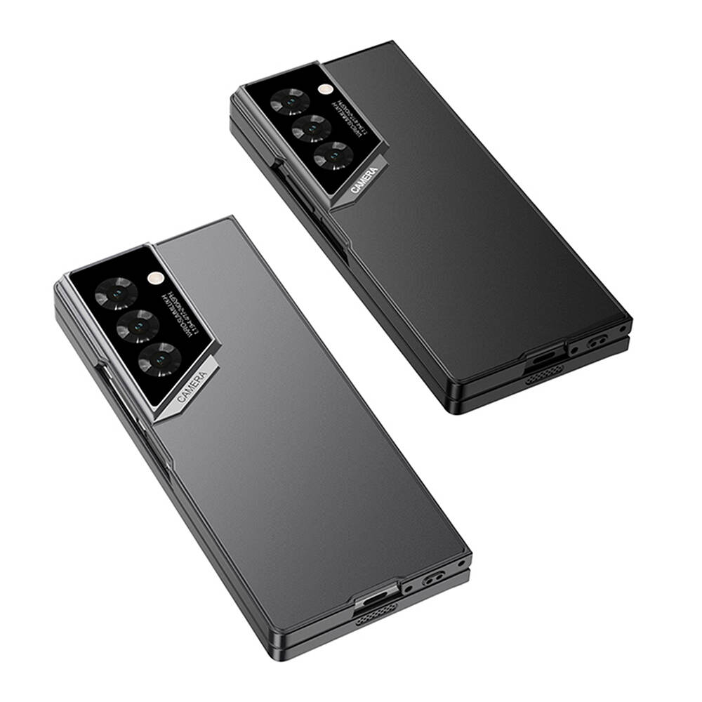Galaxy Uyumlu Z Fold 6 Kılıf Ultra İnce Kamera Korumalı Sert Rubber Zore 3. Seri Procase Kapak