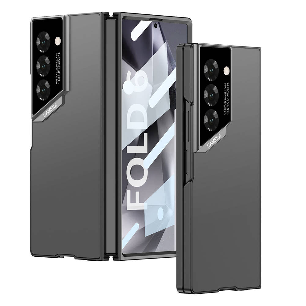 Galaxy Uyumlu Z Fold 6 Kılıf Ultra İnce Kamera Korumalı Sert Rubber Zore 3. Seri Procase Kapak