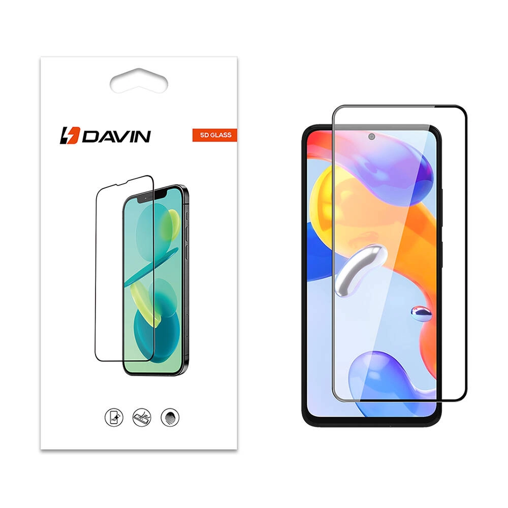 Xiaomi Uyumlu  Redmi Note 11 Pro 5G Davin 5D Cam Ekran Koruyucu